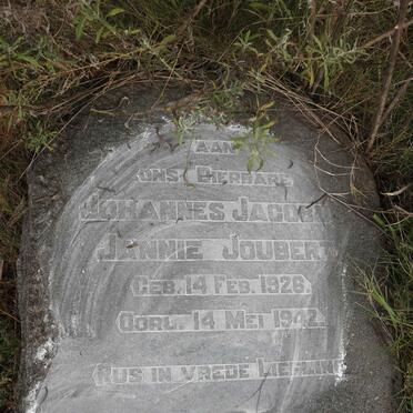 JOUBERT Johannes Jacobus 1926-1942