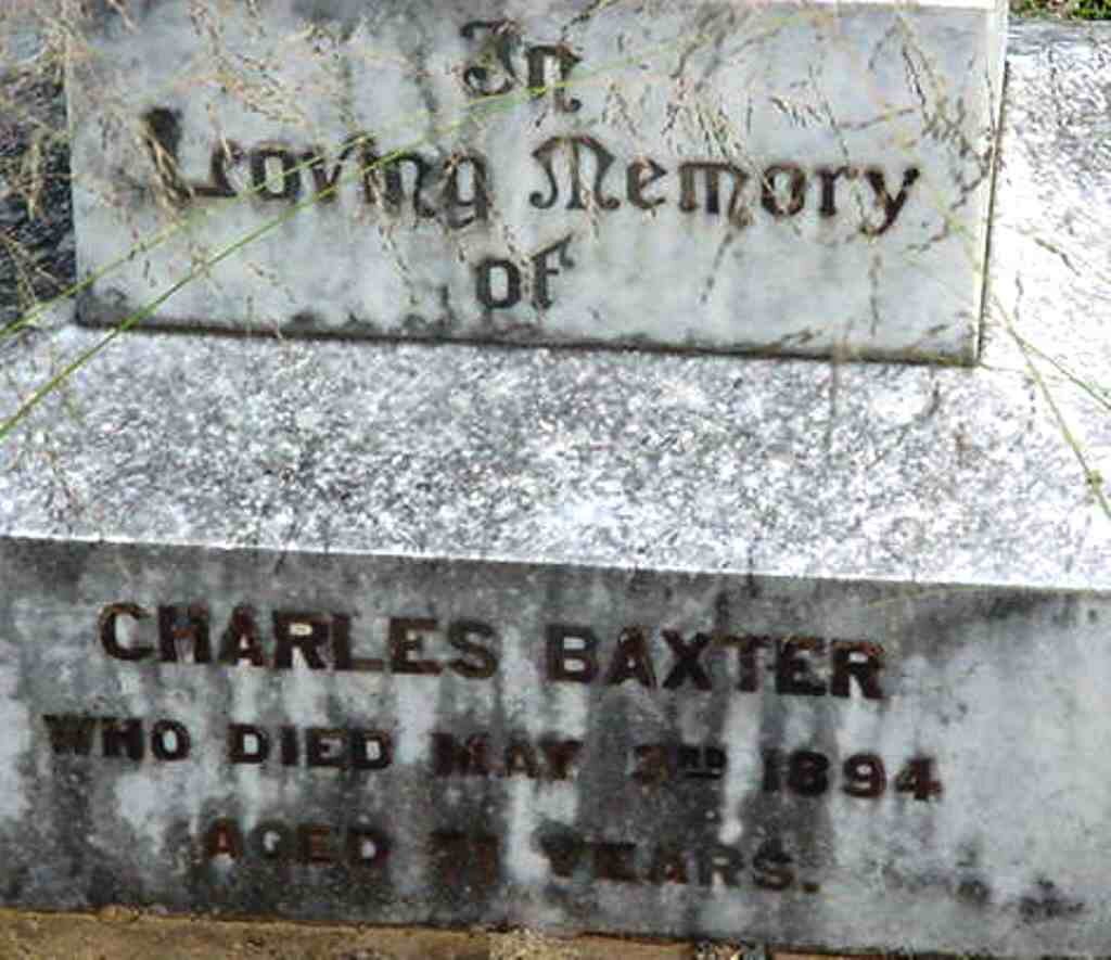 BAXTER Charles -1894