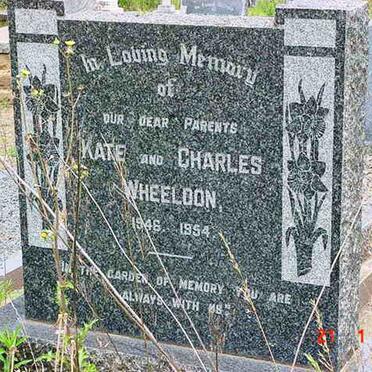 WHEELDON Charles -1954 &amp; Kate -1946