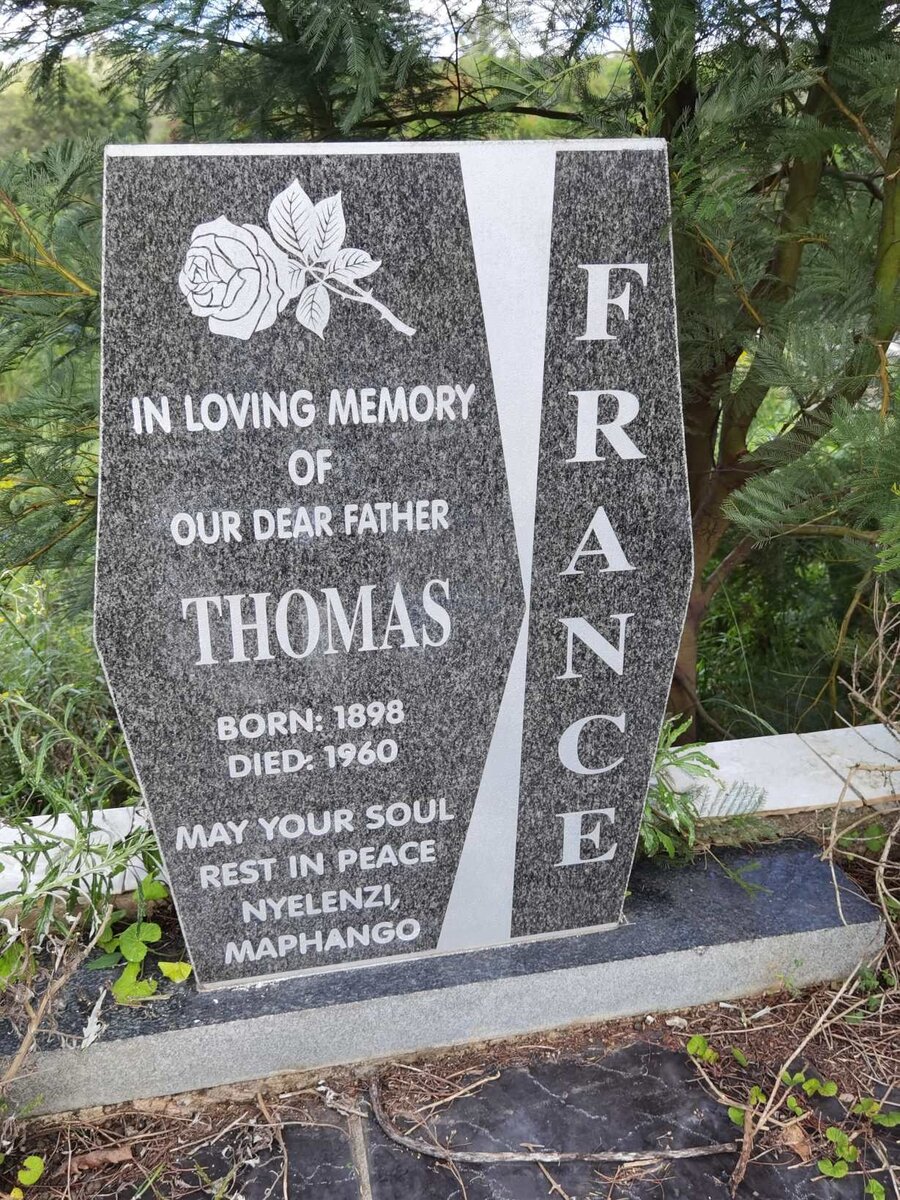 FRANCE Thomas 1898-1960