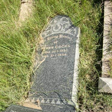 COCKS Henry 1885-1934