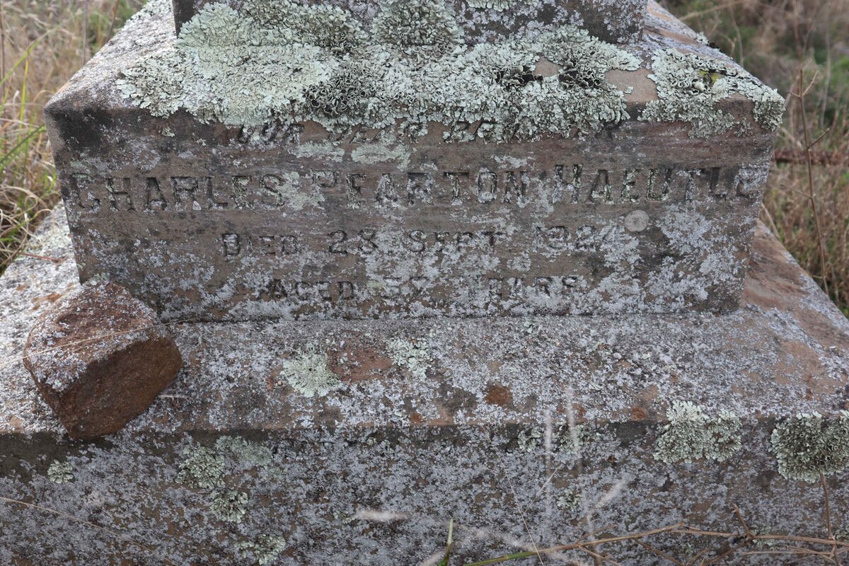 HAEUTLE Charles Pearton -1924