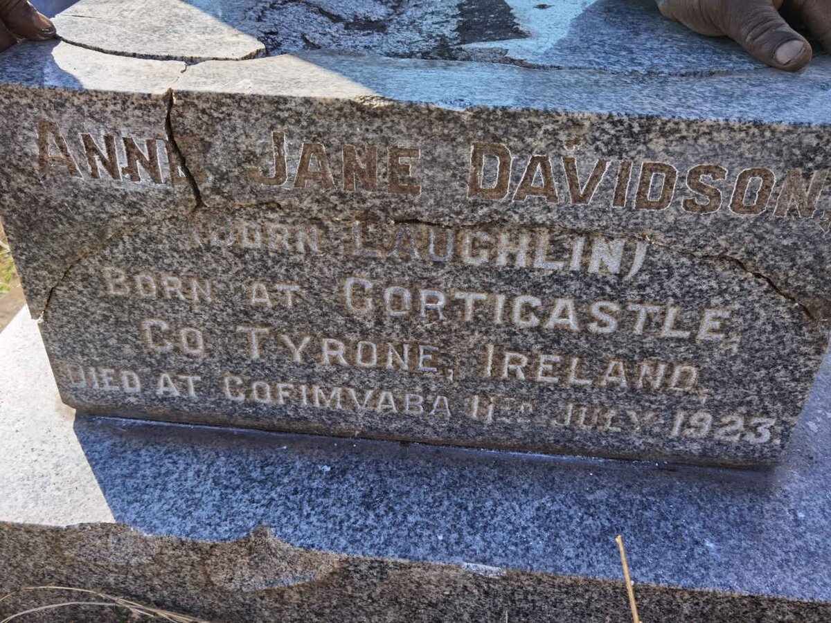 DAVIDSON Anne Jane nee LAUGHLIN -1923
