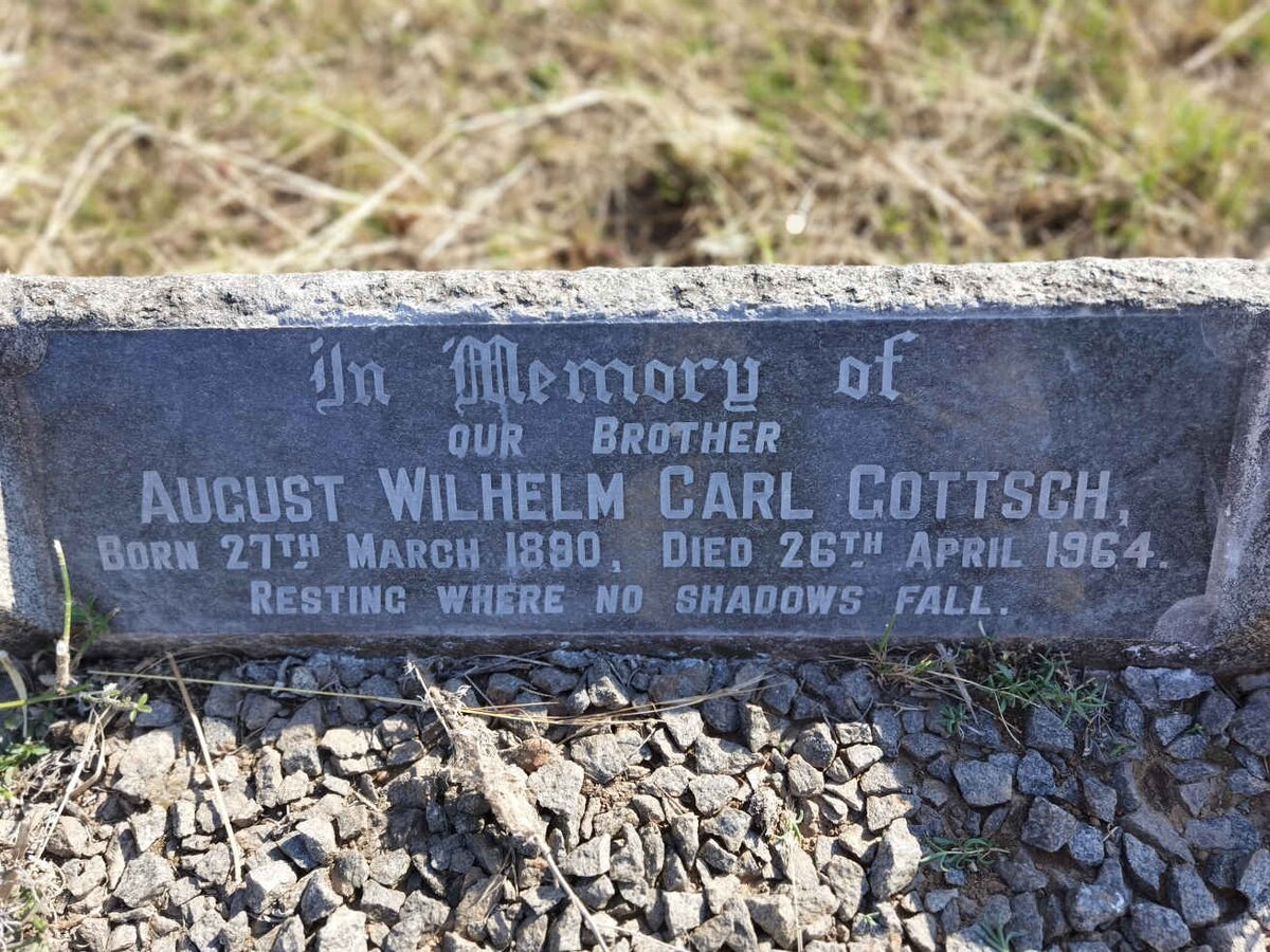 GOTTSCH August Wilhelm Carl 1890-1964