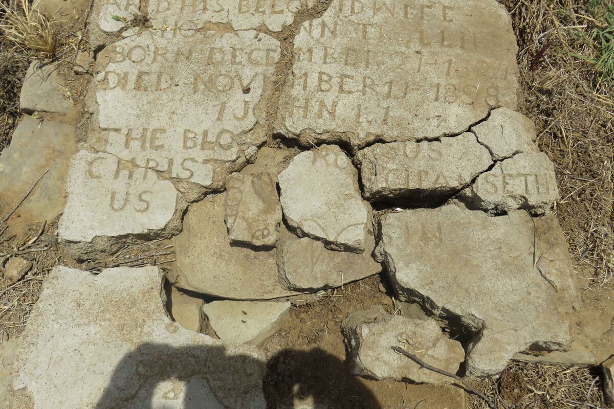 TROLLIP Joshua -1887 &amp; Rhoda Ann 1824-1898