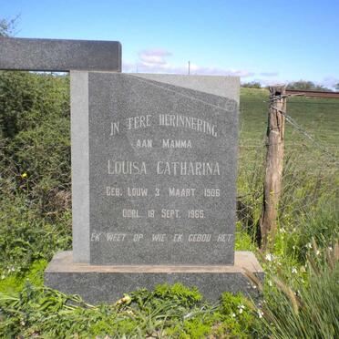 KLERK Louisa Catharina, de nee LOUW 1906-1965