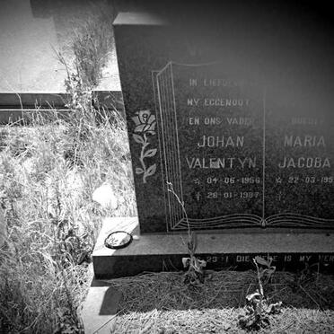 ? Johan Valentyn 1956-1977 &amp; Maria Jacoba 1959-