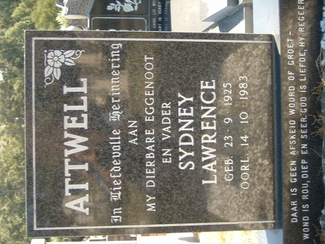 ATTWELL Sydney Lawrence 1925-1983