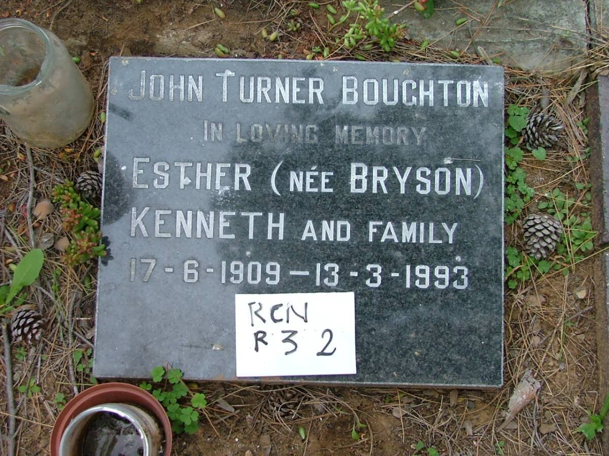 BOUGHTON John Turner 1909-1993