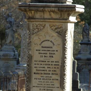 BOTHA ? :: BOTHA ? :: BOTHA Pieter Heijstek 1913-1916