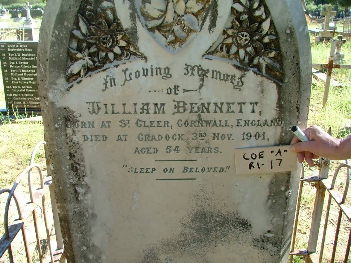 BENNETT William -1901