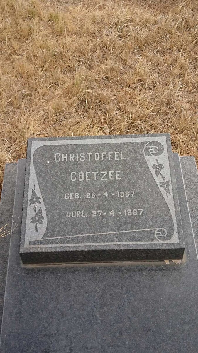 COETZEE Christoffel 1987-1987
