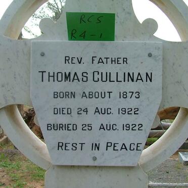 CULLINAN Thomas c1873-1922
