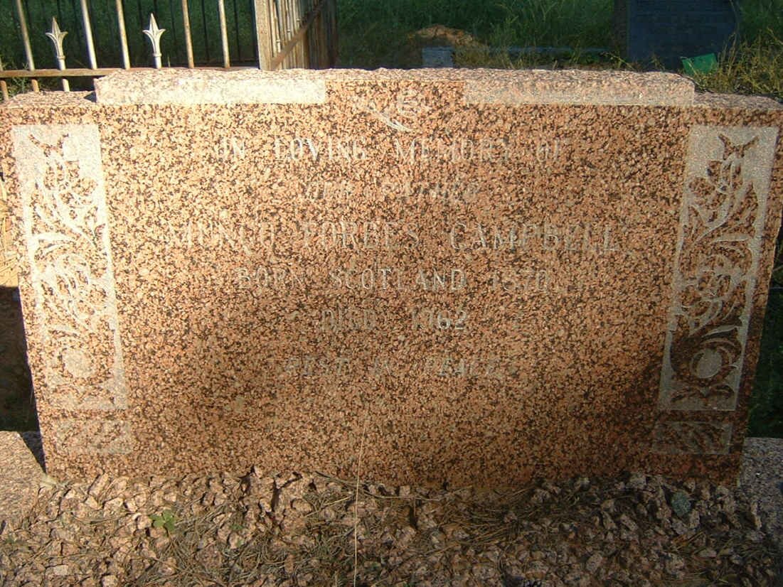 CAMPBELL Mungo Forbes 1870-1962