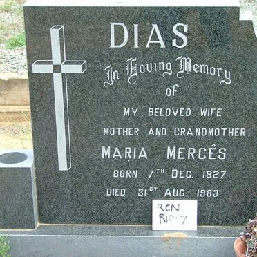 DIAS Maria Mercês 1927-1983