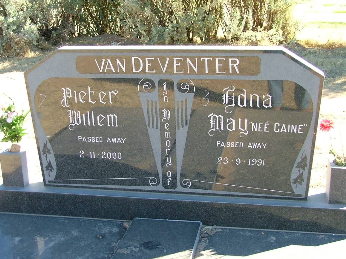 DEVENTER Pieter Willem, van -2000 &amp; Edna May CAINE -1991