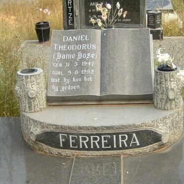 FERREIRA Daniel Theodorus 1947-1992