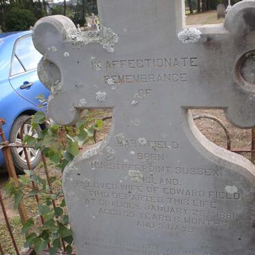 FIELD Mary -1881 :: FIELD William -1892