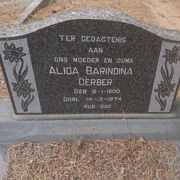 GERBER Alida Barindina 1900-1974