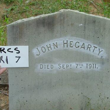 HEGARTY John -1911