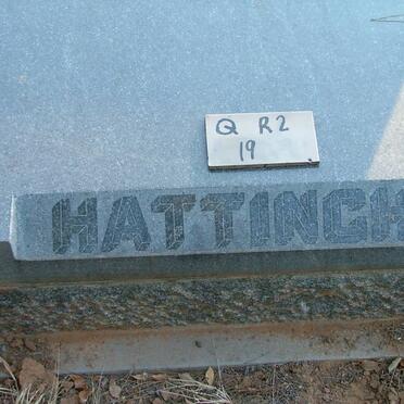 HATTINGH Hester Johanna Maria nee SMIT 1907-1988 