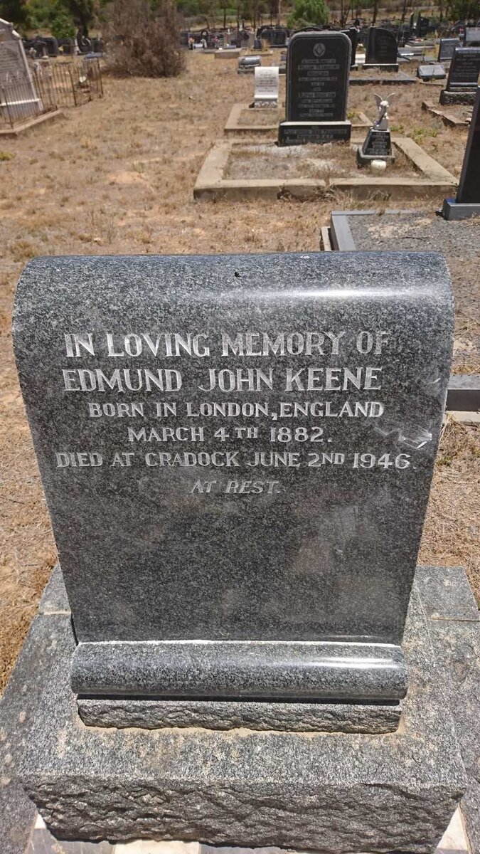 KEENE Edmund John 1882-1946