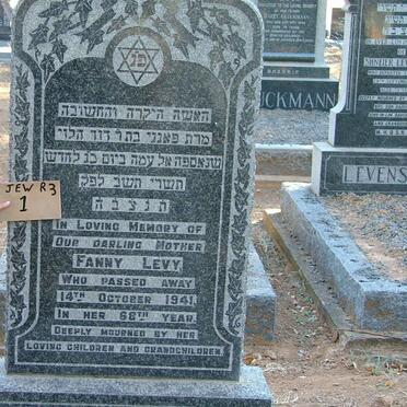 LEVY Fanny -1941