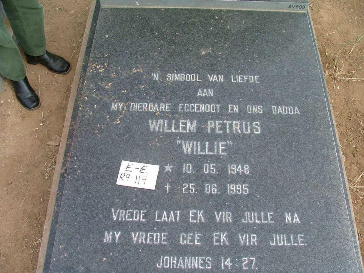 LEONARD Willem Petrus 1948-1995