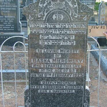 MIEROWSKY Basha -1925