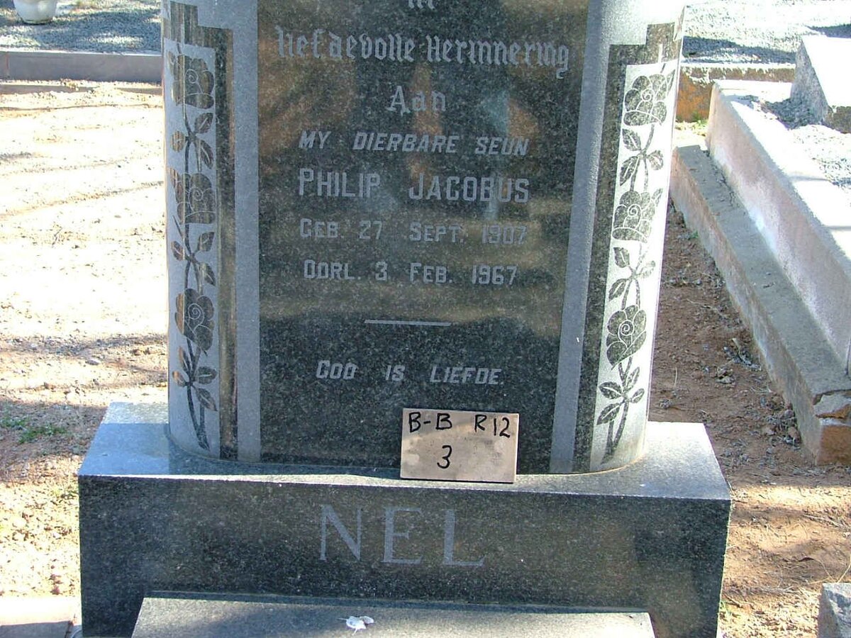 NEL Philip Jacobus 1907-1967