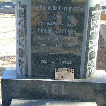 NEL Philip Jacobus 1907-1967