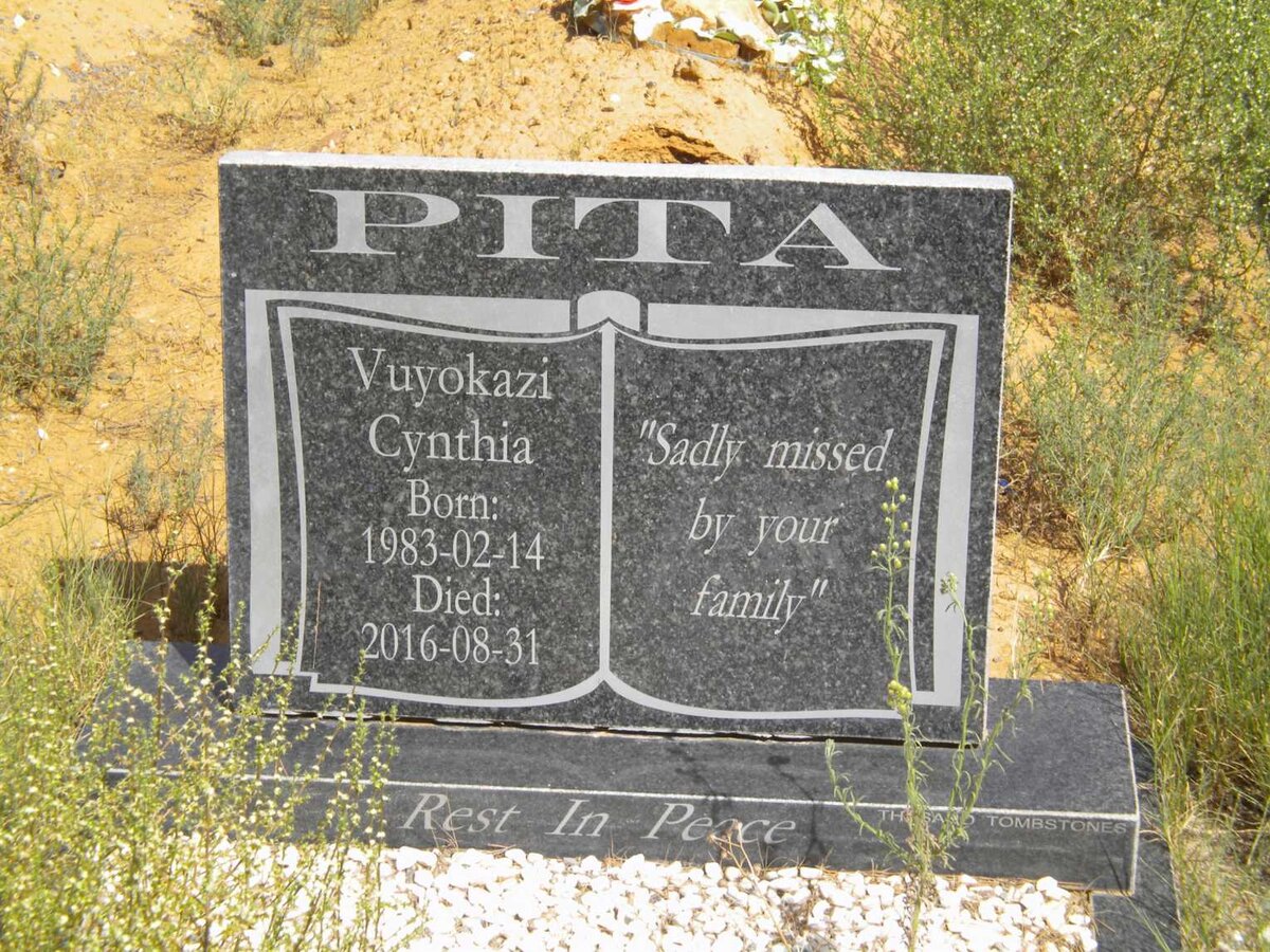 PITA Vuyokazi Cynthia 1983-2016