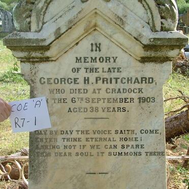 PRITCHARD George H. -1902