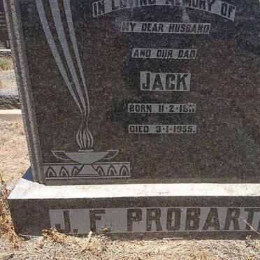 PROBART J.F. 1911-1955