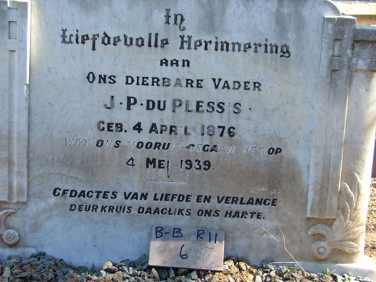 PLESSIS J.P., du 1876-1939