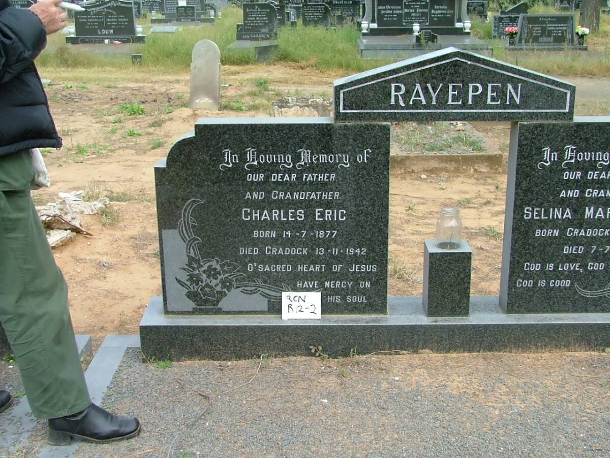 RAYEPEN Charles Eric 1877-1942 &amp; Selina Mary JOHNSON 1881-1964