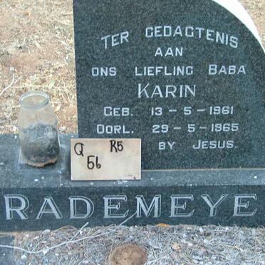 RADEMEYER Karin 1961-1965