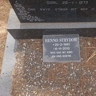 STRYDOM Henno 1981-2013