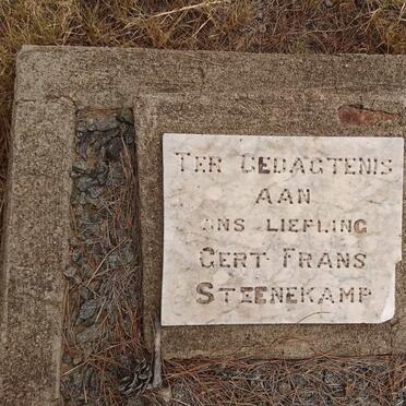 STEENEKAMP Gert Frans