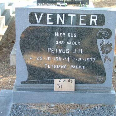 VENTER Petrus J.H. 1911-1977