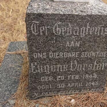 VORSTER Eugene 1944-1945