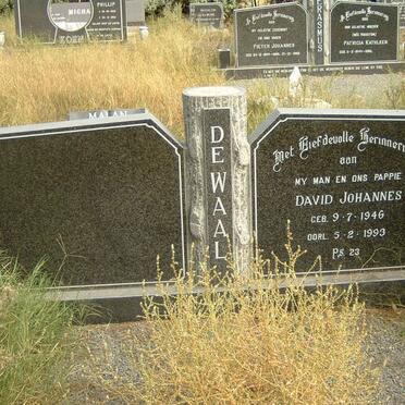 WAAL David Johannes, de 1946-1993