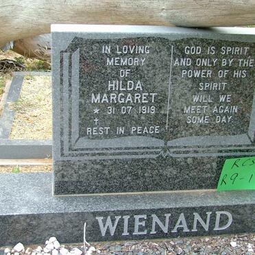 WIENAND Hilda Margaret 1919-