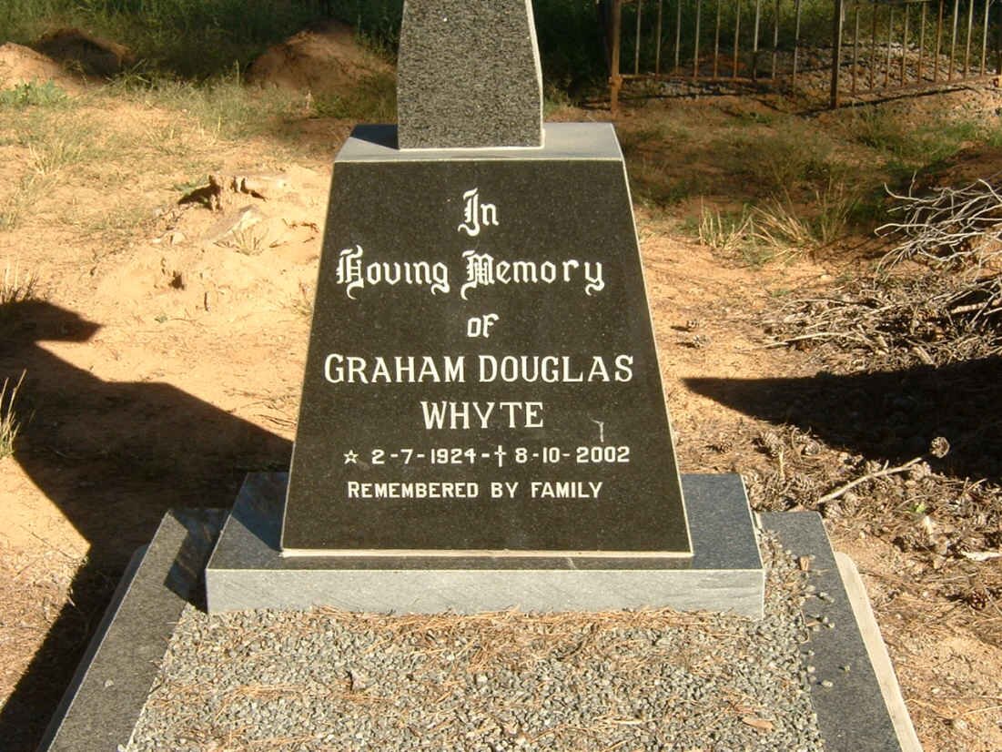 WHYTE Graham Douglas 1924-2002