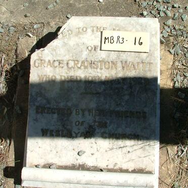 WAITT Grace Cranston -1929