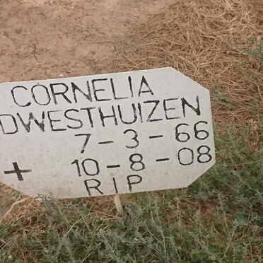 WESTHUIZEN Cornelia, v.d. 1966-2008