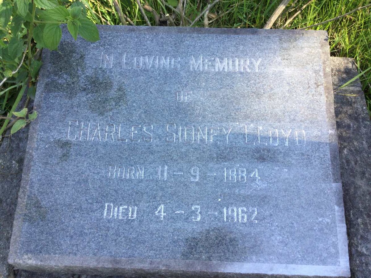 LLOYD Charles Sidney 1884-1962