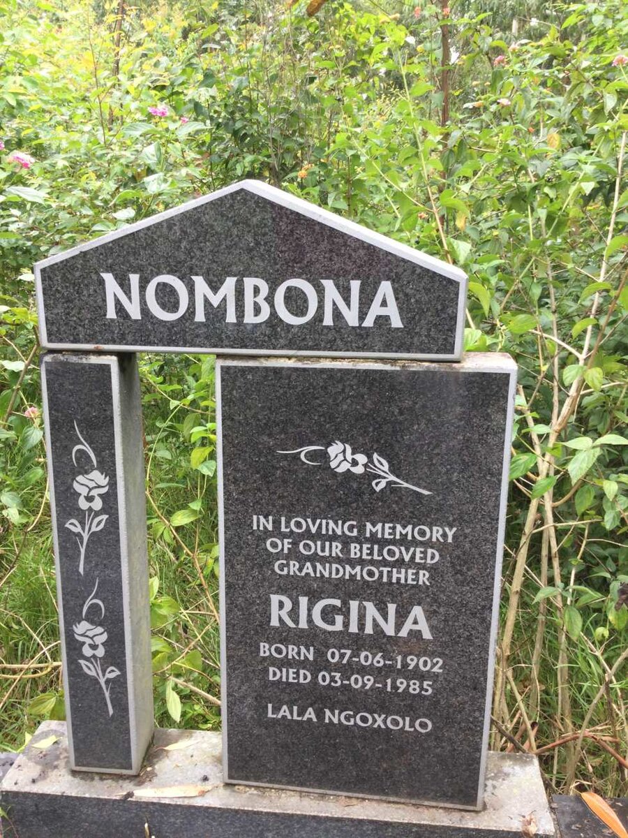 NOMBONA Rigina 1902-1985