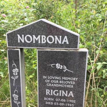 NOMBONA Rigina 1902-1985
