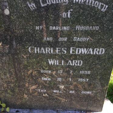 WILLARD Charles Edward 1898-1957